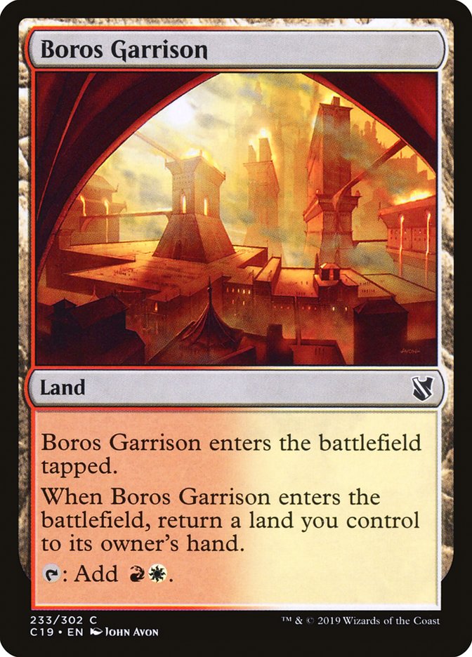 Boros Garrison [Commander 2019] | Yard's Games Ltd