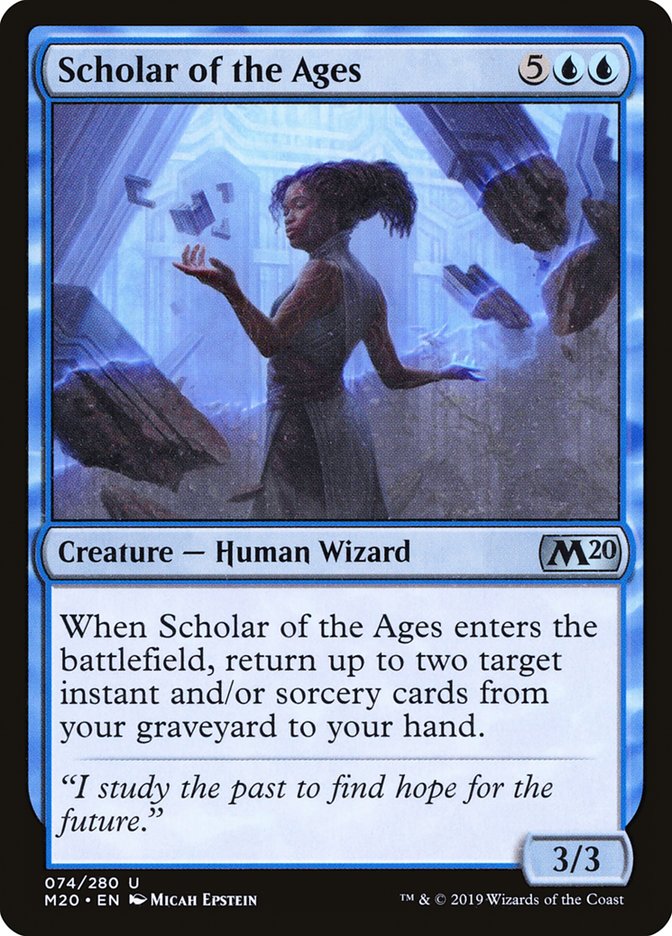 Scholar of the Ages [Core Set 2020] | Yard's Games Ltd