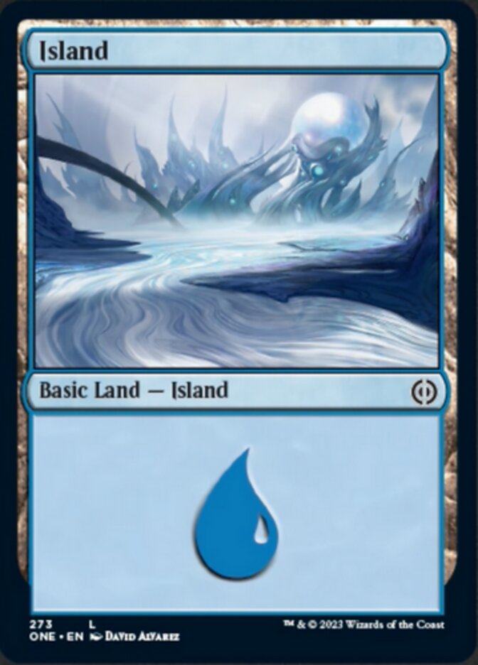 Island (273) [Phyrexia: All Will Be One] | Yard's Games Ltd