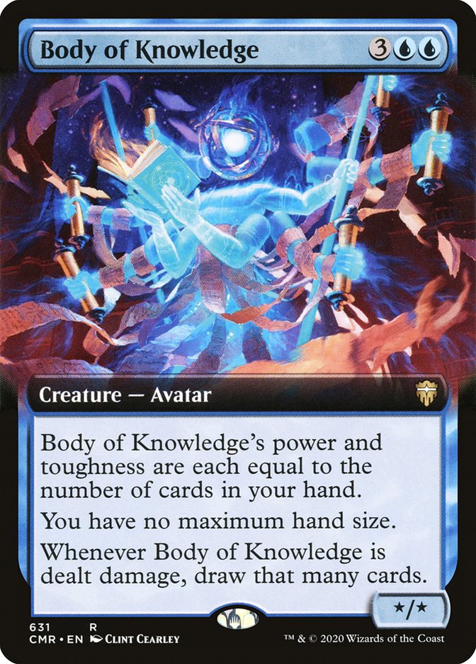 Body of Knowledge (Extended Art) [Commander Legends] | Yard's Games Ltd