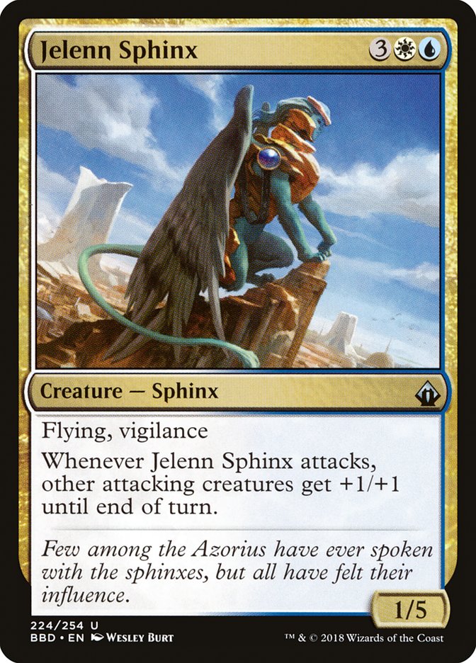 Jelenn Sphinx [Battlebond] | Yard's Games Ltd