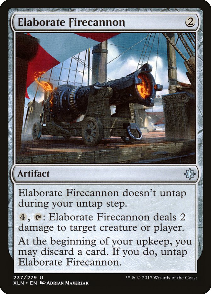 Elaborate Firecannon [Ixalan] | Yard's Games Ltd