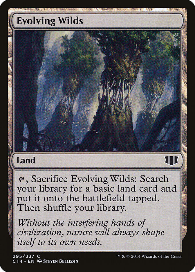 Evolving Wilds [Commander 2014] | Yard's Games Ltd