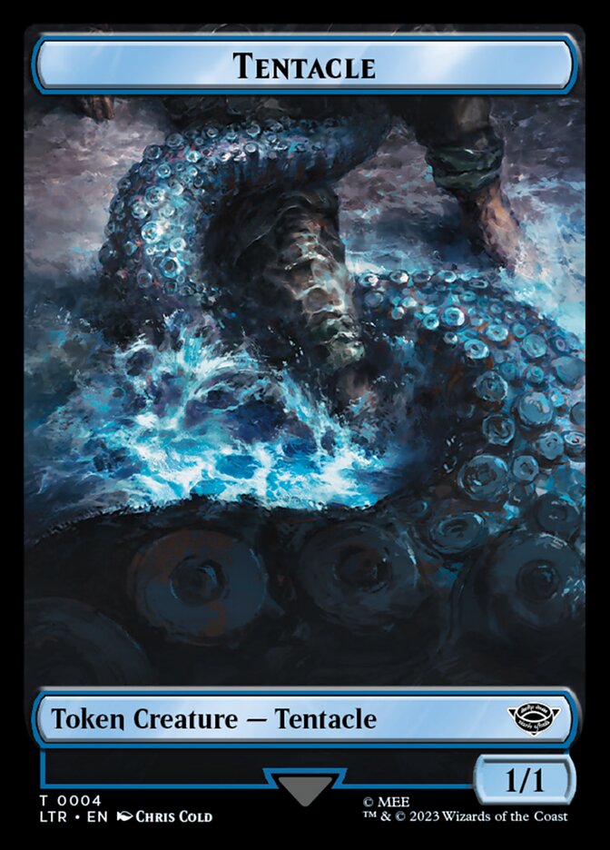 Tentacle Token [The Lord of the Rings: Tales of Middle-Earth Tokens] | Yard's Games Ltd