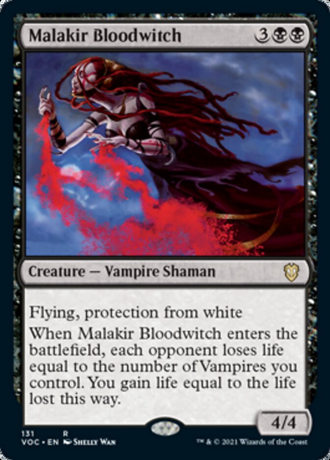 Malakir Bloodwitch [Innistrad: Crimson Vow Commander] | Yard's Games Ltd