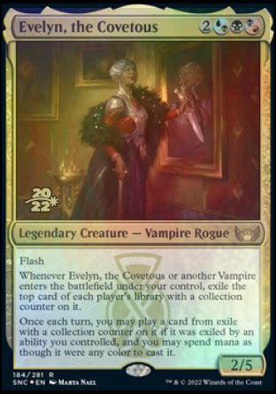 Evelyn, the Covetous [Streets of New Capenna Prerelease Promos] | Yard's Games Ltd