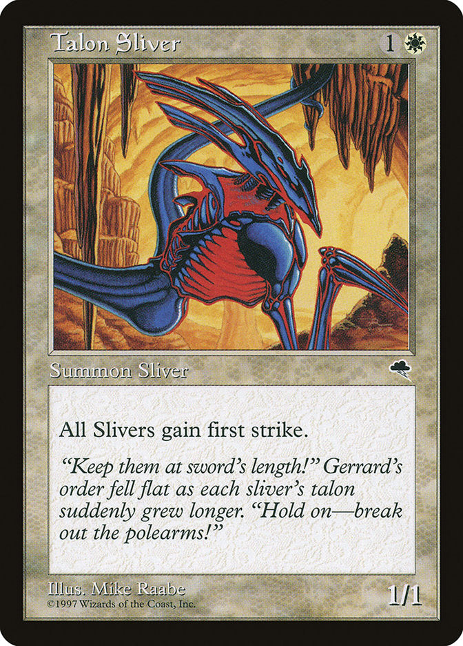 Talon Sliver [Tempest] | Yard's Games Ltd