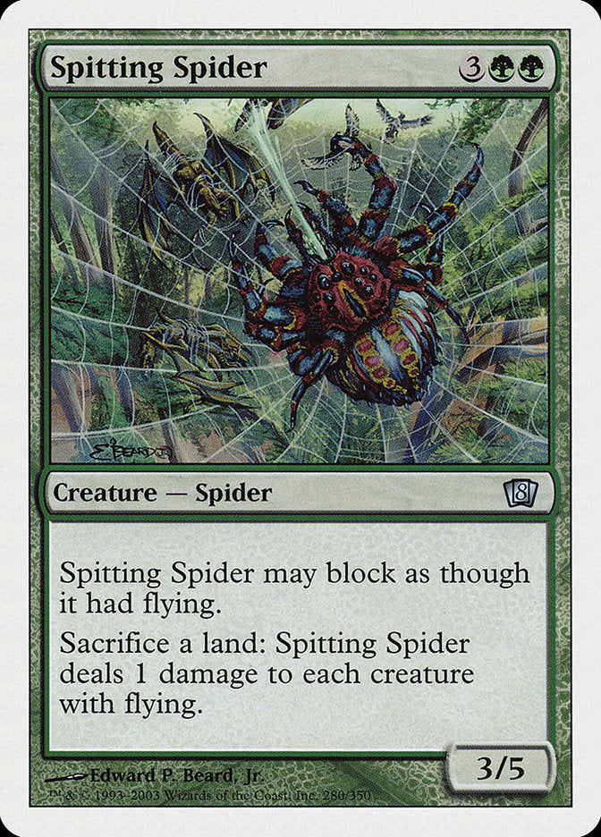 Spitting Spider [Eighth Edition] | Yard's Games Ltd