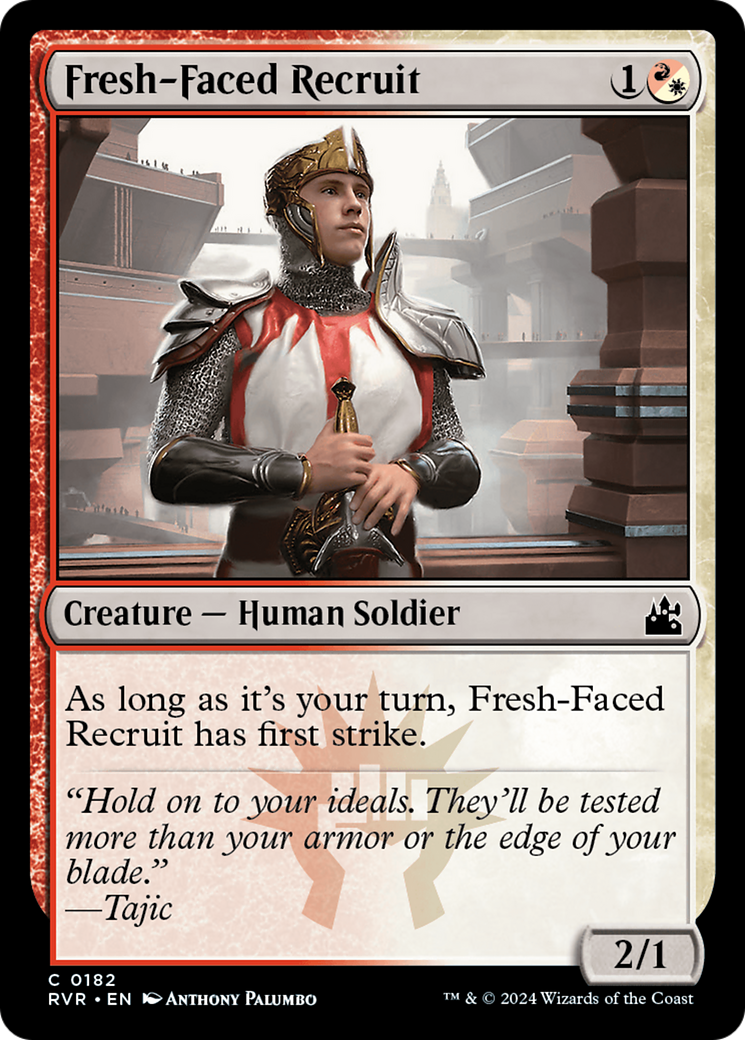 Fresh-Faced Recruit [Ravnica Remastered] | Yard's Games Ltd