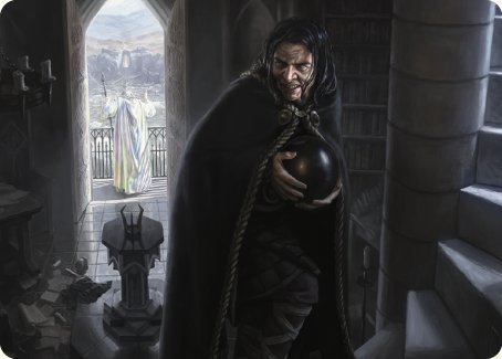 Grima, Saruman's Footman Art Card [The Lord of the Rings: Tales of Middle-earth Art Series] | Yard's Games Ltd