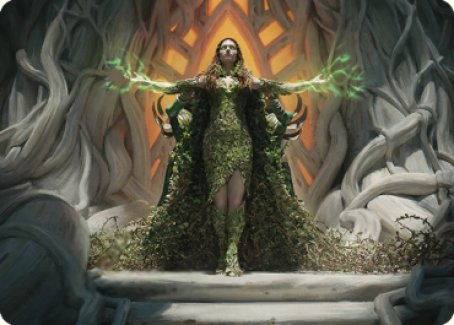 Titania, Voice of Gaea Art Card [The Brothers' War Art Series] | Yard's Games Ltd