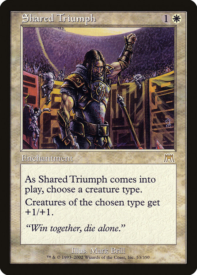 Shared Triumph [Onslaught] | Yard's Games Ltd