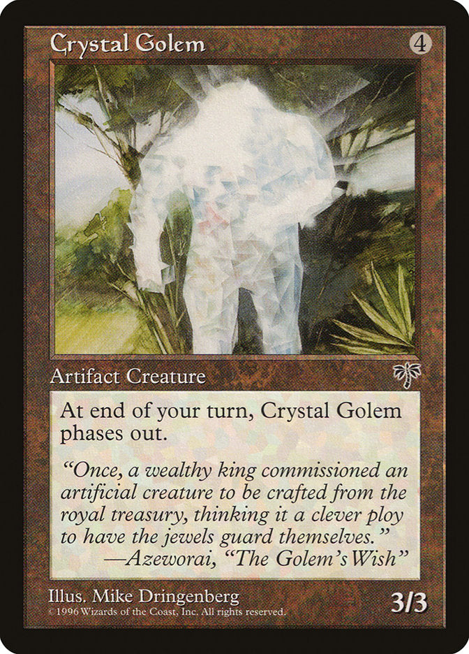 Crystal Golem [Mirage] | Yard's Games Ltd