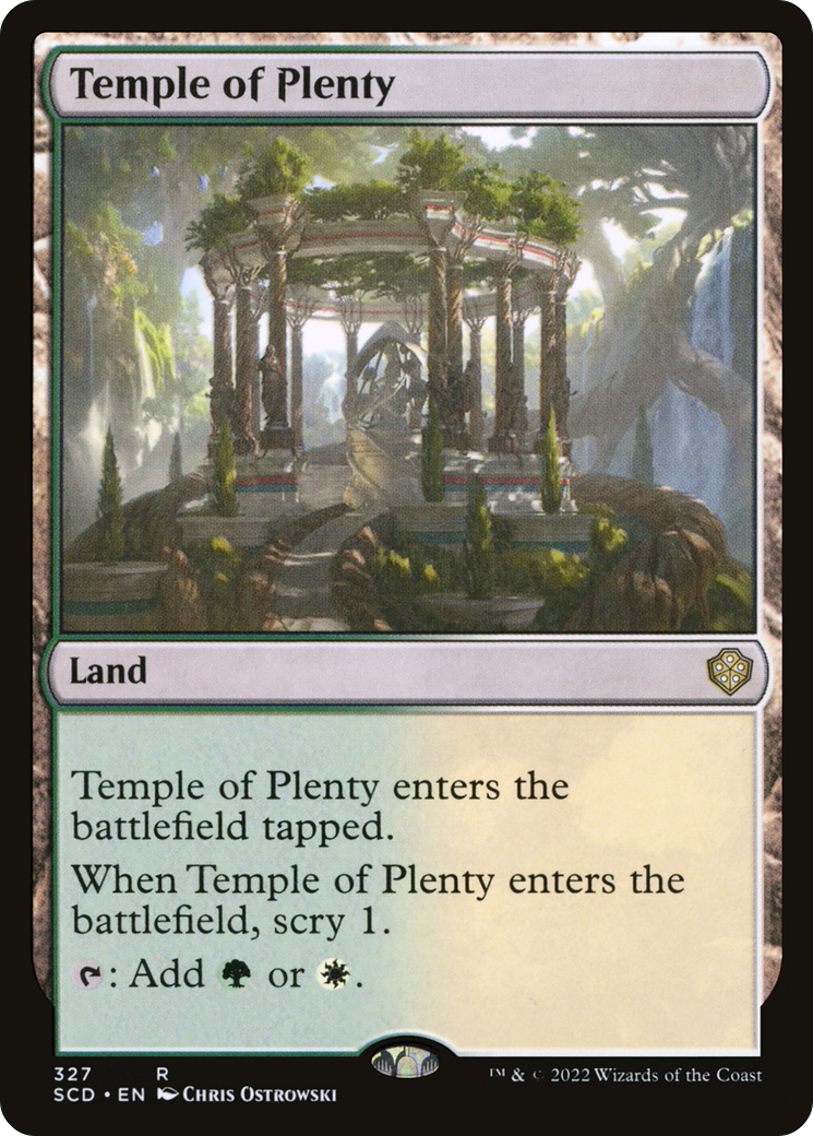 Temple of Plenty [Starter Commander Decks] | Yard's Games Ltd