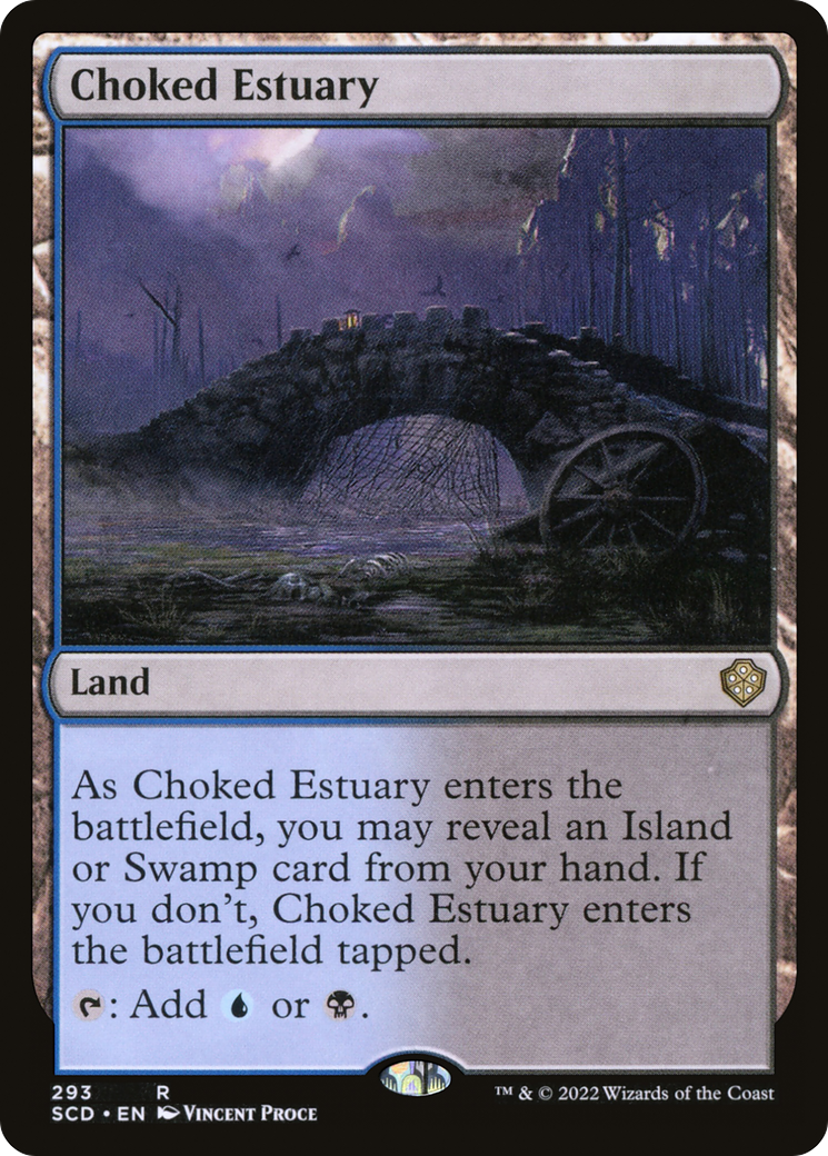 Choked Estuary [Starter Commander Decks] | Yard's Games Ltd