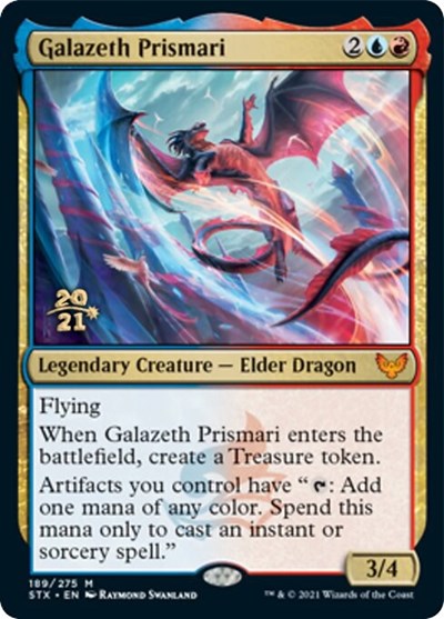 Galazeth Prismari [Strixhaven: School of Mages Prerelease Promos] | Yard's Games Ltd