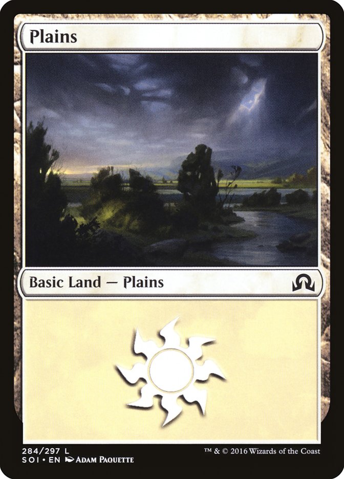 Plains (284) [Shadows over Innistrad] | Yard's Games Ltd