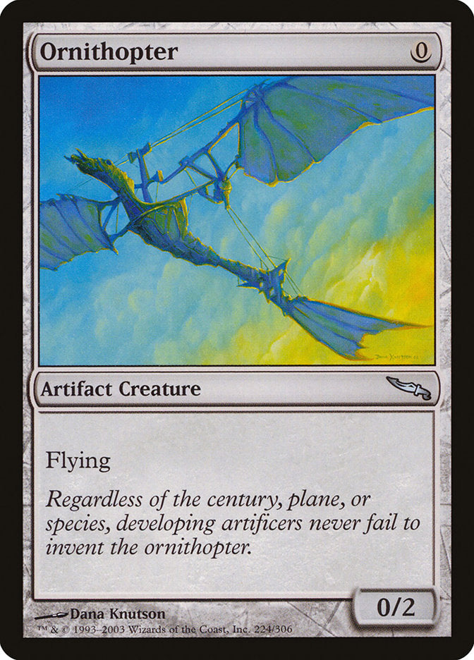 Ornithopter [Mirrodin] | Yard's Games Ltd