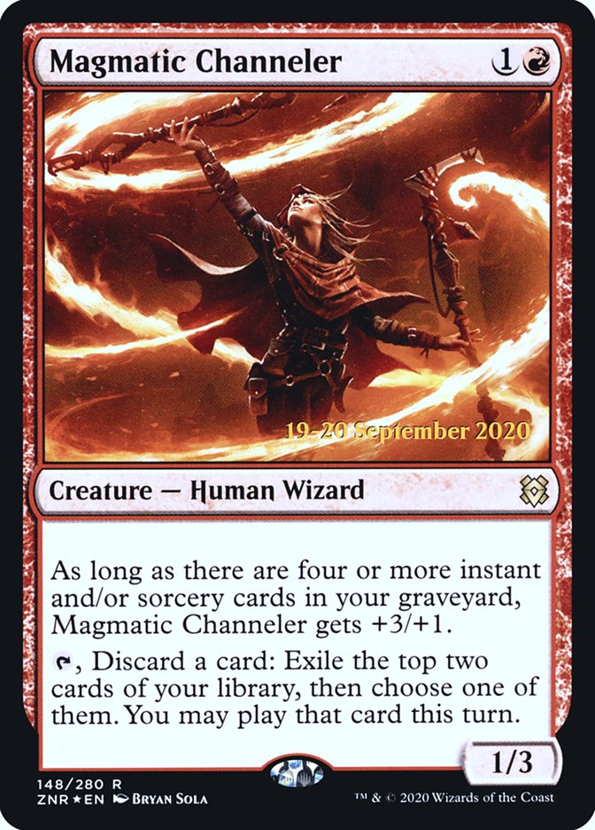 Magmatic Channeler [Zendikar Rising Prerelease Promos] | Yard's Games Ltd