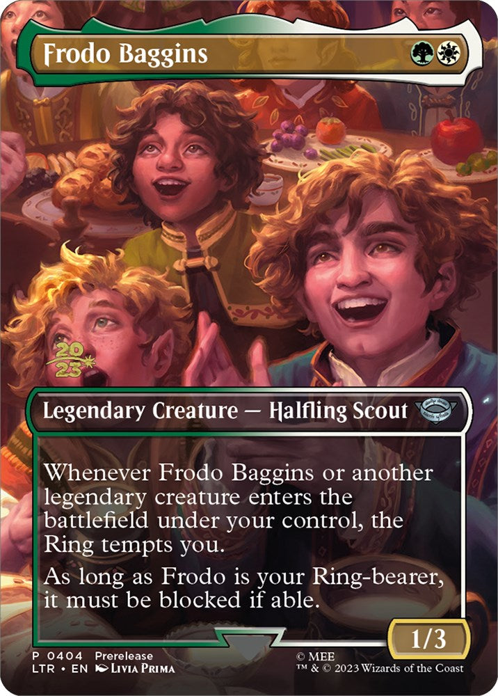 Frodo Baggins [The Lord of the Rings: Tales of Middle-Earth Prerelease Promos] | Yard's Games Ltd