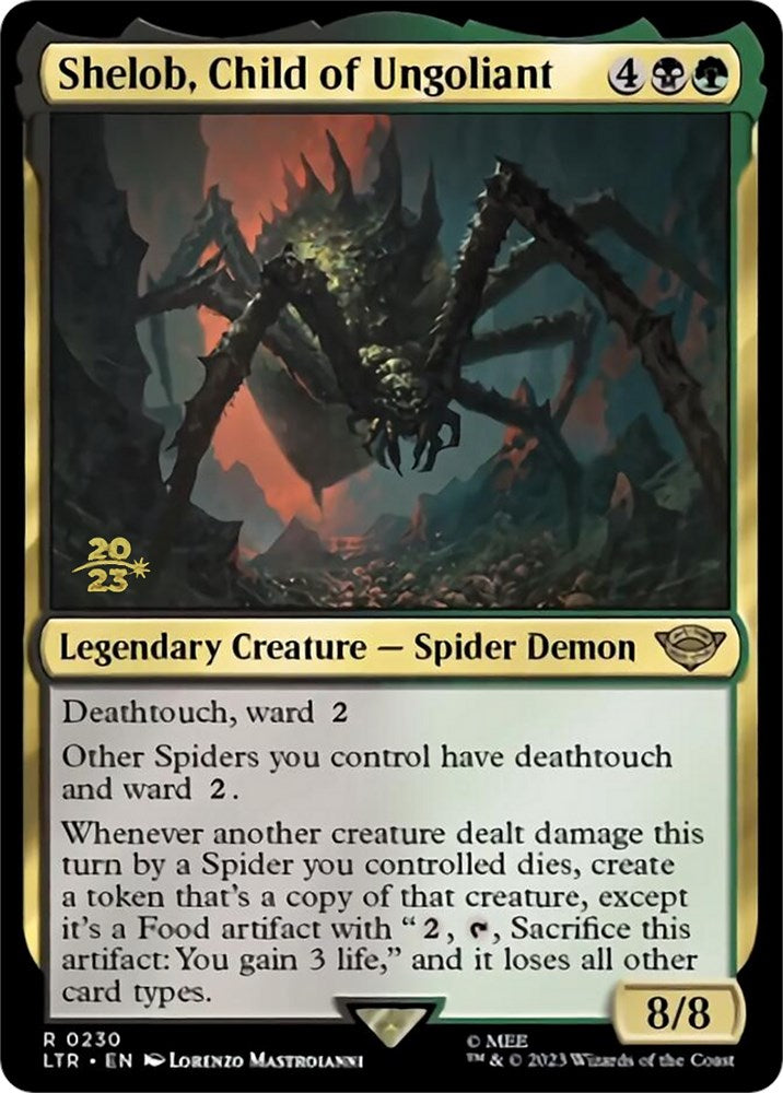 Shelob, Child of Ungoliant [The Lord of the Rings: Tales of Middle-Earth Prerelease Promos] | Yard's Games Ltd