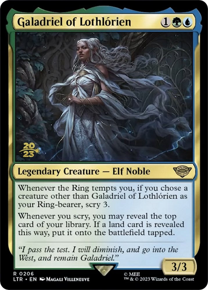 Galadriel of Lothlorien [The Lord of the Rings: Tales of Middle-Earth Prerelease Promos] | Yard's Games Ltd