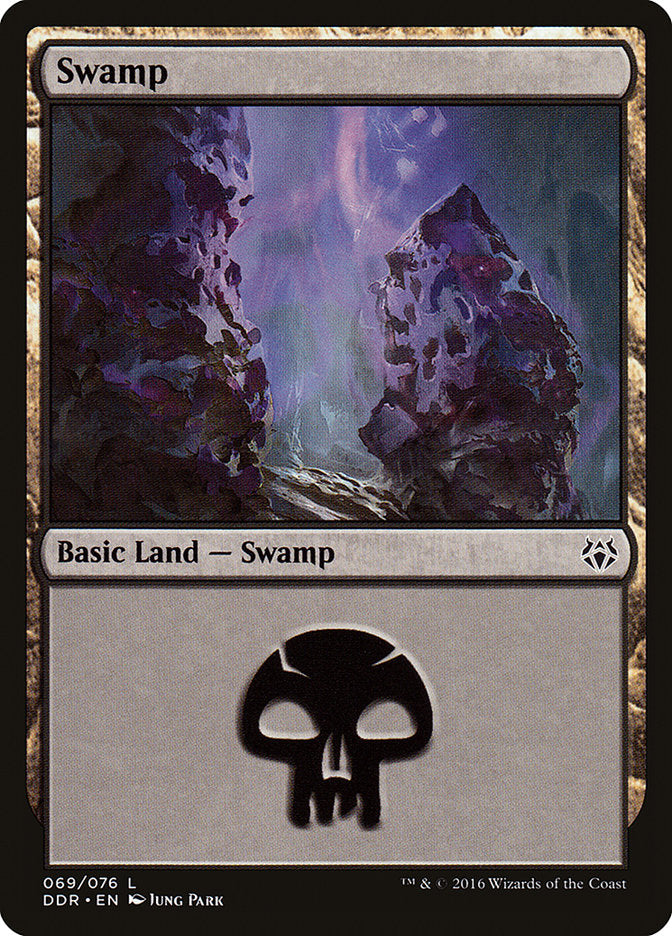 Swamp (69) [Duel Decks: Nissa vs. Ob Nixilis] | Yard's Games Ltd