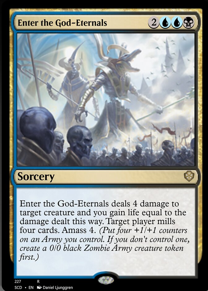 Enter the God-Eternals [Starter Commander Decks] | Yard's Games Ltd