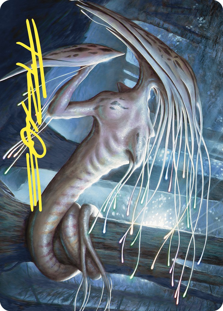 Manaweft Sliver Art Card (Gold-Stamped Signature) [Commander Masters Art Series] | Yard's Games Ltd