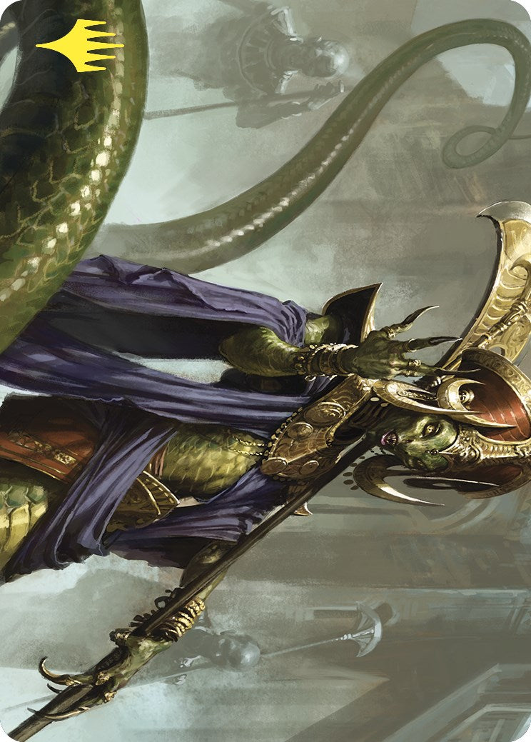 Sidisi, Brood Tyrant Art Card (Gold-Stamped) [Commander Masters Art Series] | Yard's Games Ltd