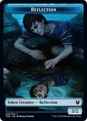 Reflection // Satyr Double-Sided Token [Theros Beyond Death Tokens] | Yard's Games Ltd