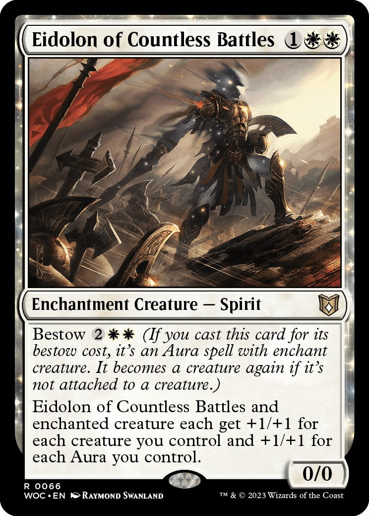 Eidolon of Countless Battles [Wilds of Eldraine Commander] | Yard's Games Ltd