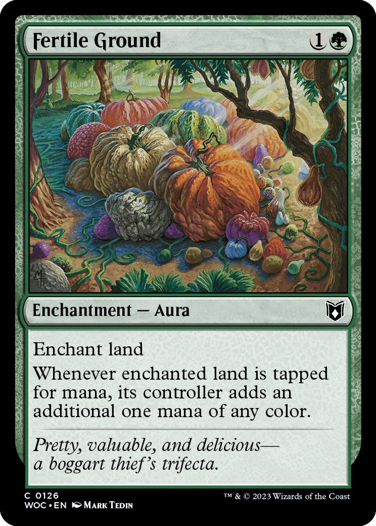 Fertile Ground [Wilds of Eldraine Commander] | Yard's Games Ltd