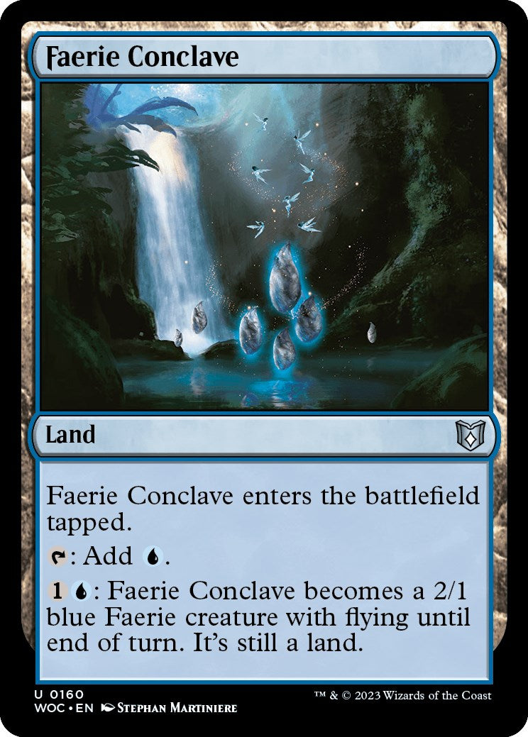 Faerie Conclave [Wilds of Eldraine Commander] | Yard's Games Ltd