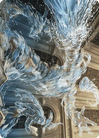 Splashy Spellcaster Art Card [Wilds of Eldraine Art Series] | Yard's Games Ltd