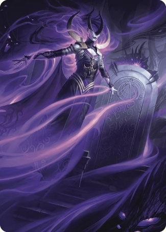 Ashiok, Wicked Manipulator Art Card (10/81) [Wilds of Eldraine Art Series] | Yard's Games Ltd