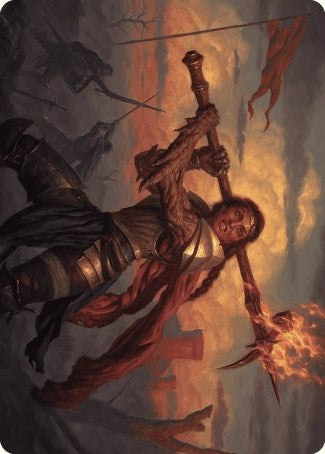 Imodane, the Pyrohammer Art Card [Wilds of Eldraine Art Series] | Yard's Games Ltd