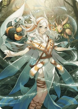 Greater Auramancy Anime Art Card [Wilds of Eldraine Art Series] | Yard's Games Ltd