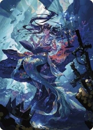 Rhystic Study Art Card [Wilds of Eldraine Art Series] | Yard's Games Ltd