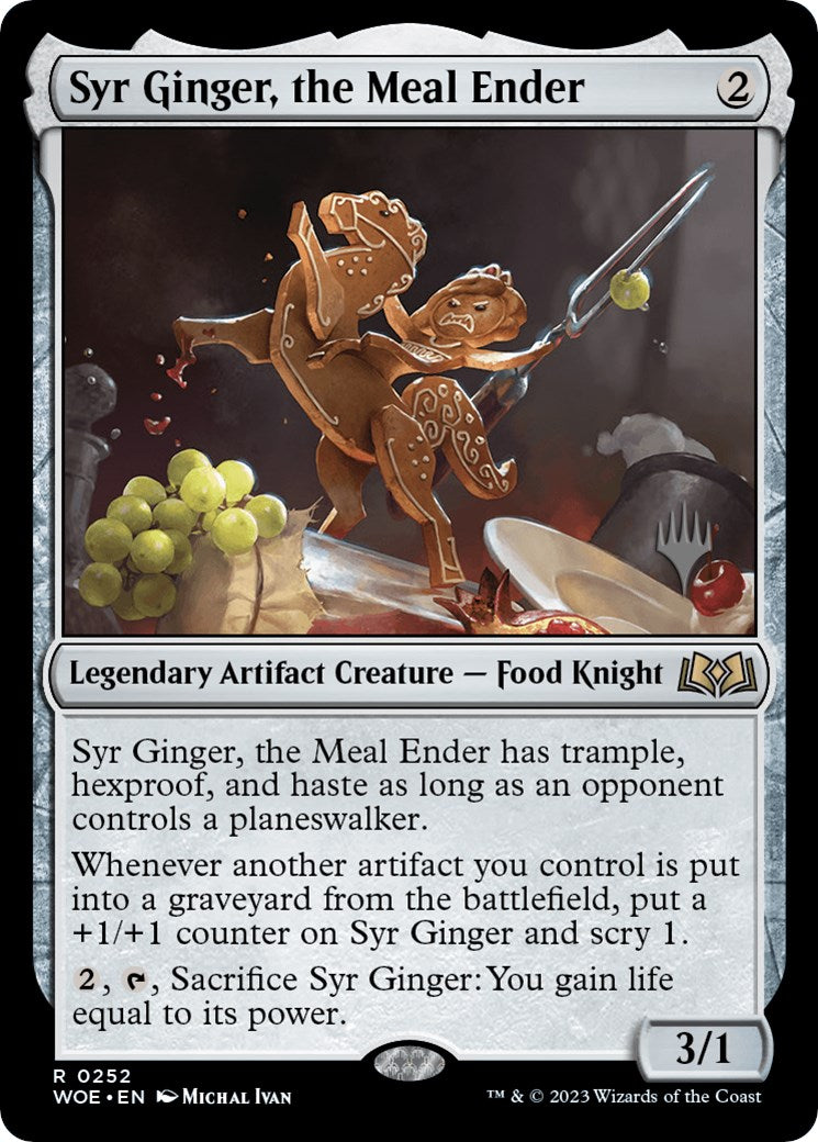 Syr Ginger, the Meal Ender (Promo Pack) [Wilds of Eldraine Promos] | Yard's Games Ltd