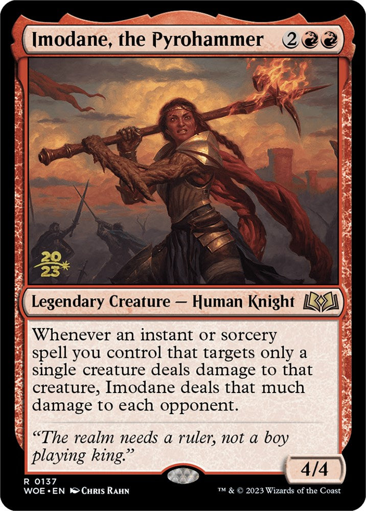 Imodane, the Pyrohammer [Wilds of Eldraine Prerelease Promos] | Yard's Games Ltd