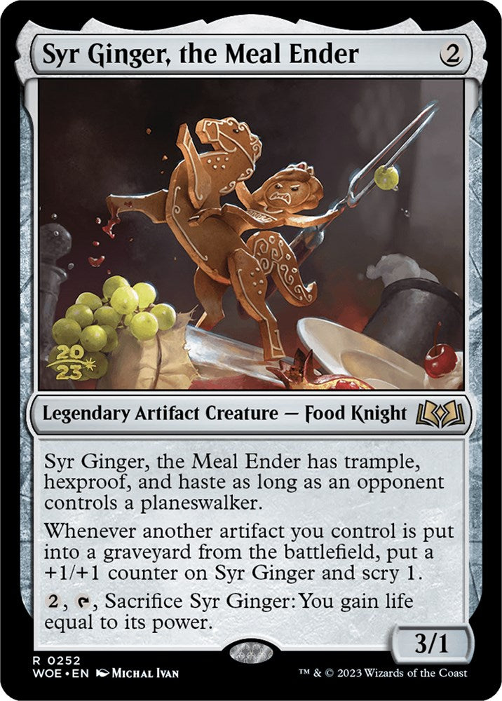 Syr Ginger, the Meal Ender [Wilds of Eldraine Prerelease Promos] | Yard's Games Ltd