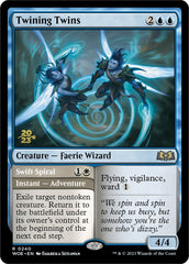 Twining Twins // Swift Spiral [Wilds of Eldraine Prerelease Promos] | Yard's Games Ltd