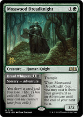 Mosswood Dreadknight // Dread Whispers [Wilds of Eldraine Prerelease Promos] | Yard's Games Ltd