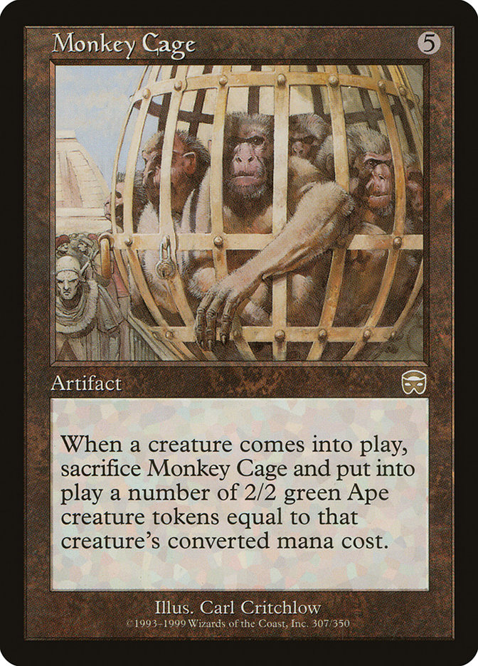 Monkey Cage [Mercadian Masques] | Yard's Games Ltd