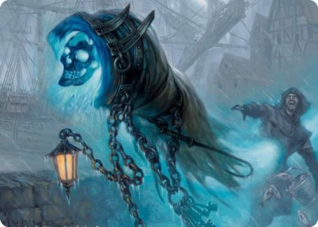 Nebelgast Intruder Art Card [Innistrad: Midnight Hunt Art Series] | Yard's Games Ltd