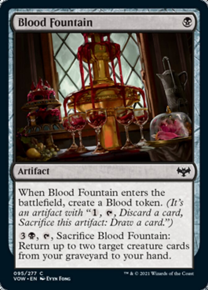 Blood Fountain [Innistrad: Crimson Vow] | Yard's Games Ltd