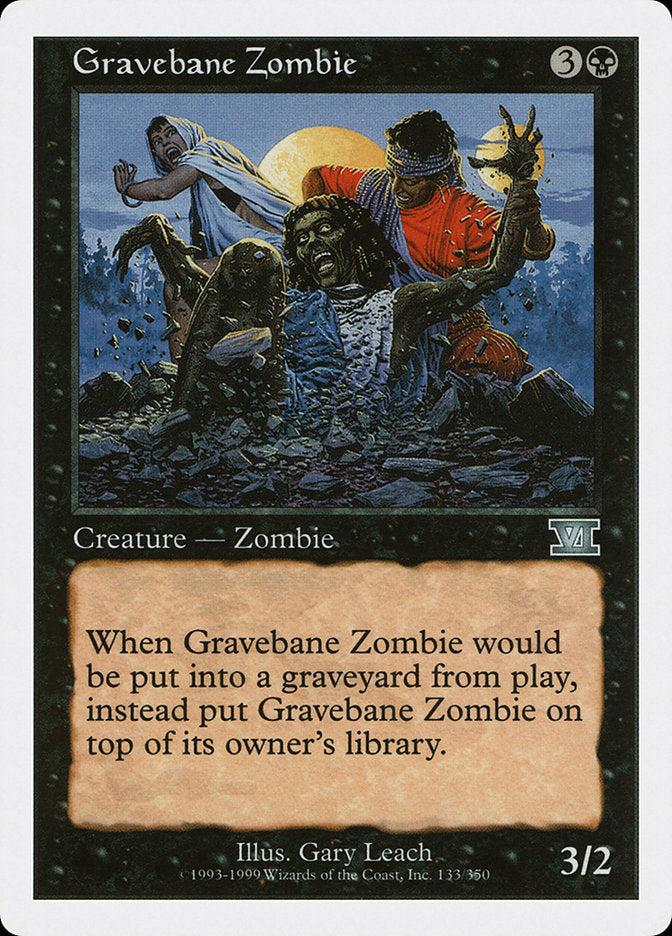 Gravebane Zombie [Classic Sixth Edition] | Yard's Games Ltd