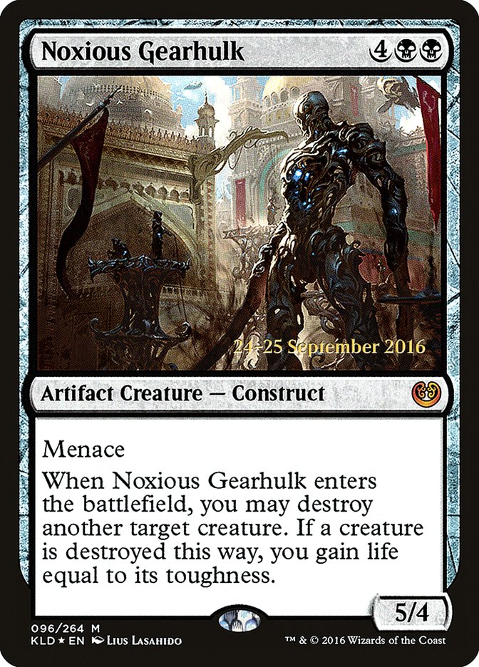 Noxious Gearhulk [Kaladesh Prerelease Promos] | Yard's Games Ltd