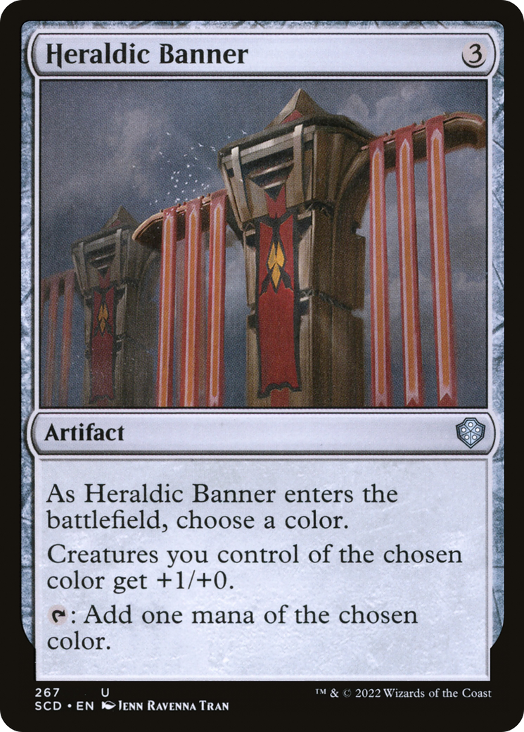 Heraldic Banner [Starter Commander Decks] | Yard's Games Ltd